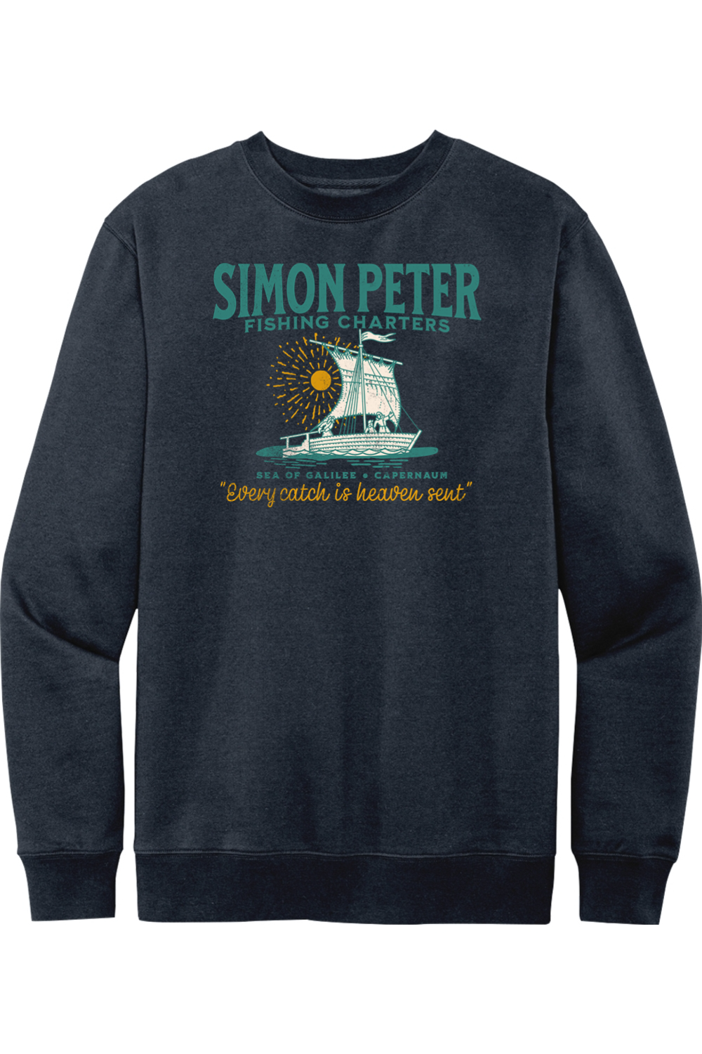 Simon Peter Fishing Charters - Crewneck Sweatshirt