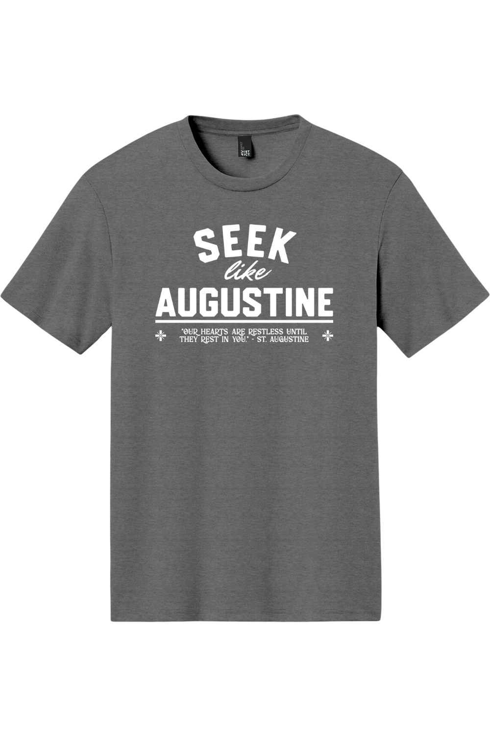 Seek Like Augustine - Triblend Tee