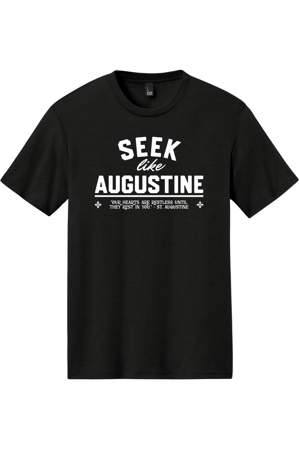 Seek Like Augustine - Triblend Tee