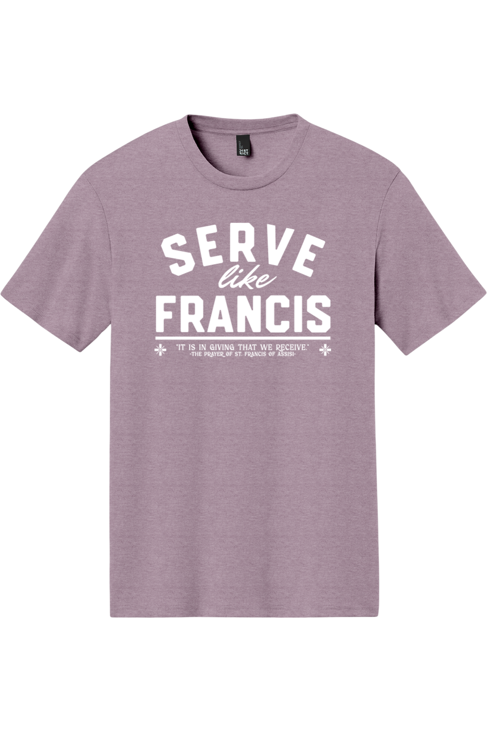 Serve Like Francis - Triblend Tee