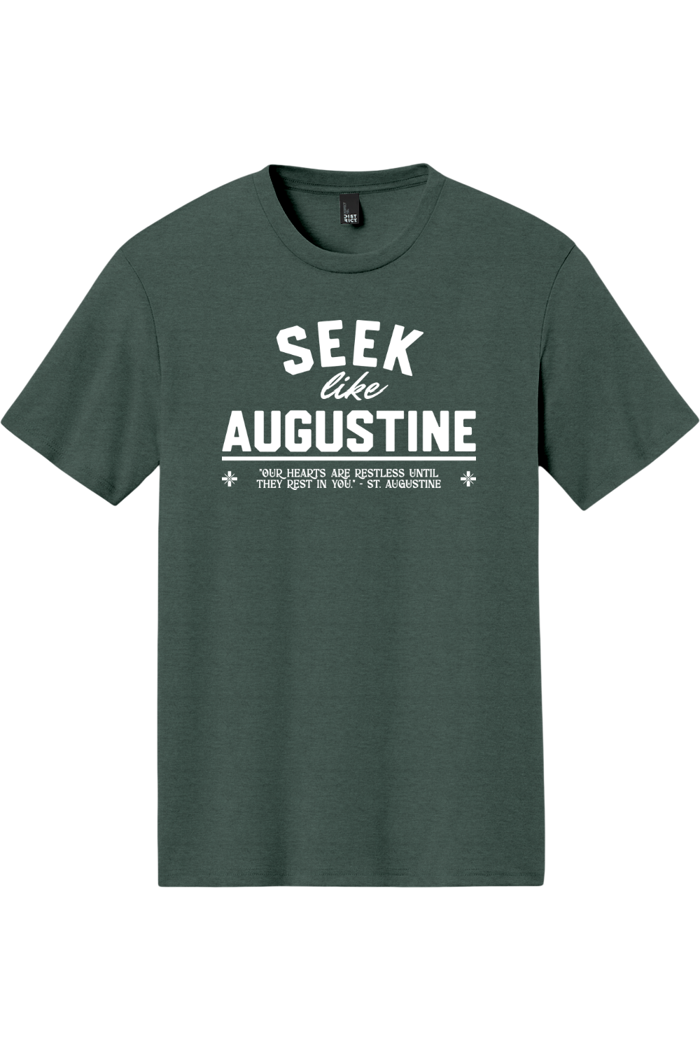 Seek Like Augustine - Triblend Tee