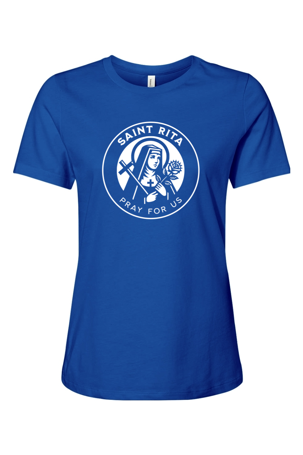 St. Rita (Pray for Us) - T-Shirt - Ladies Tee