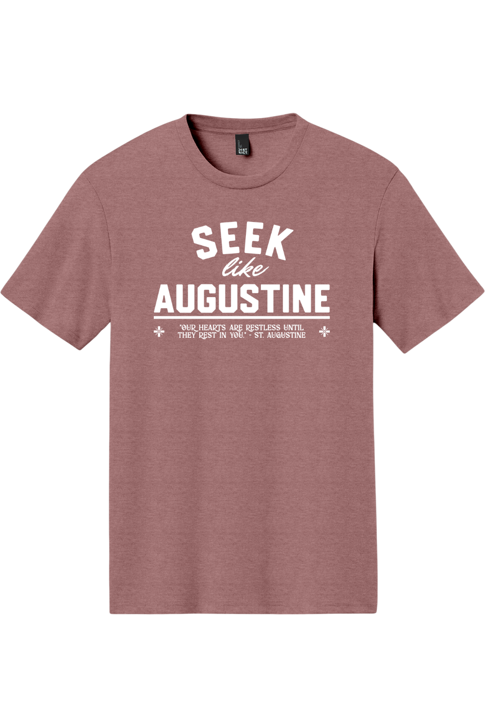 Seek Like Augustine - Triblend Tee