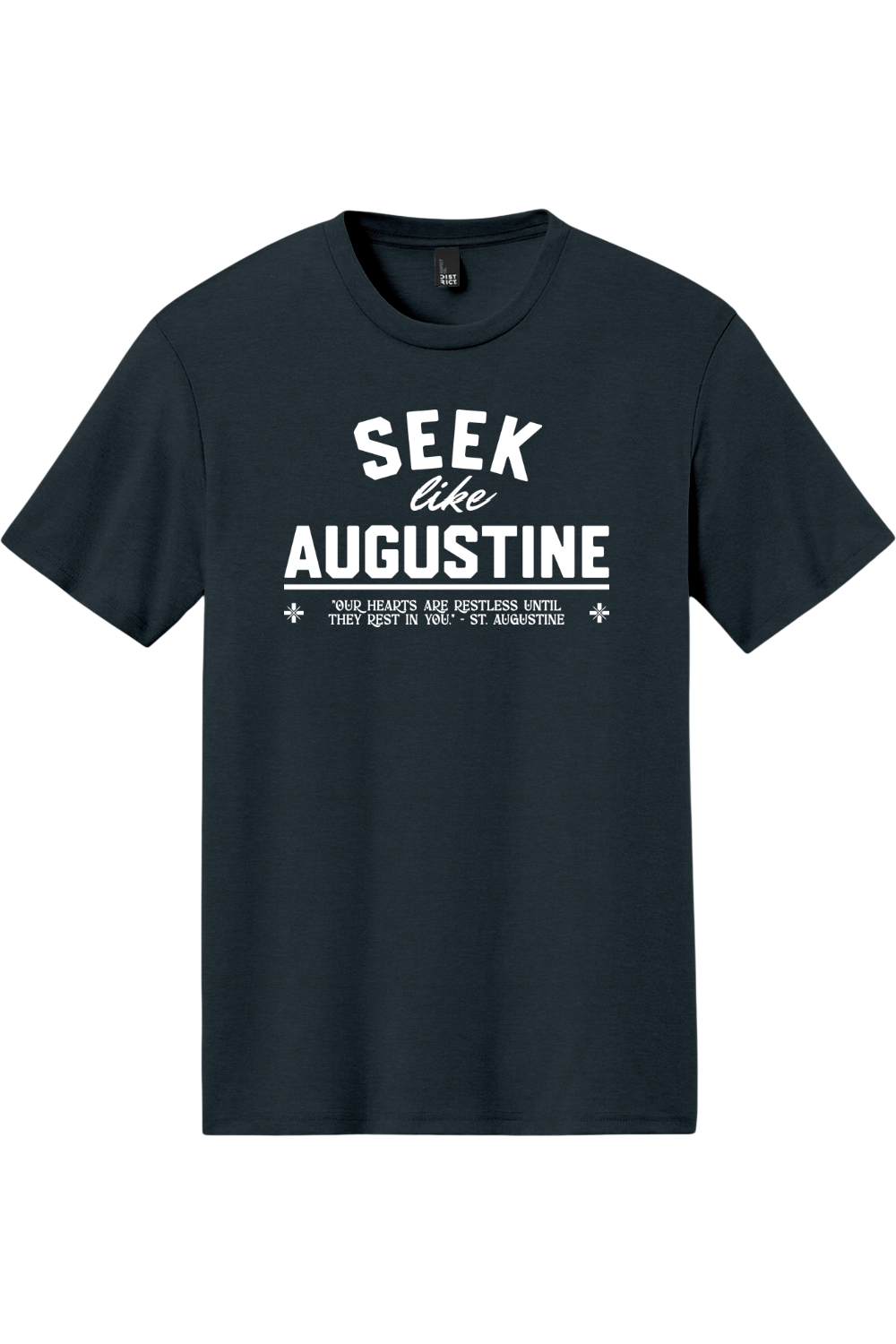 Seek Like Augustine - Triblend Tee