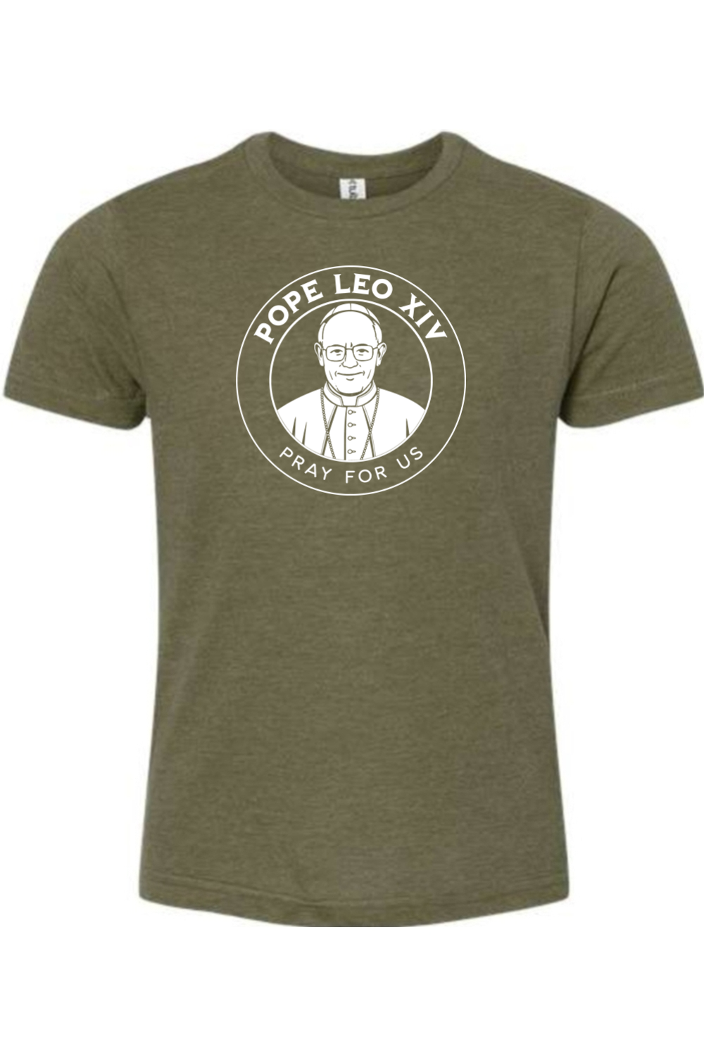 Pope Leo XIV - Pray for Us - Kids Tee
