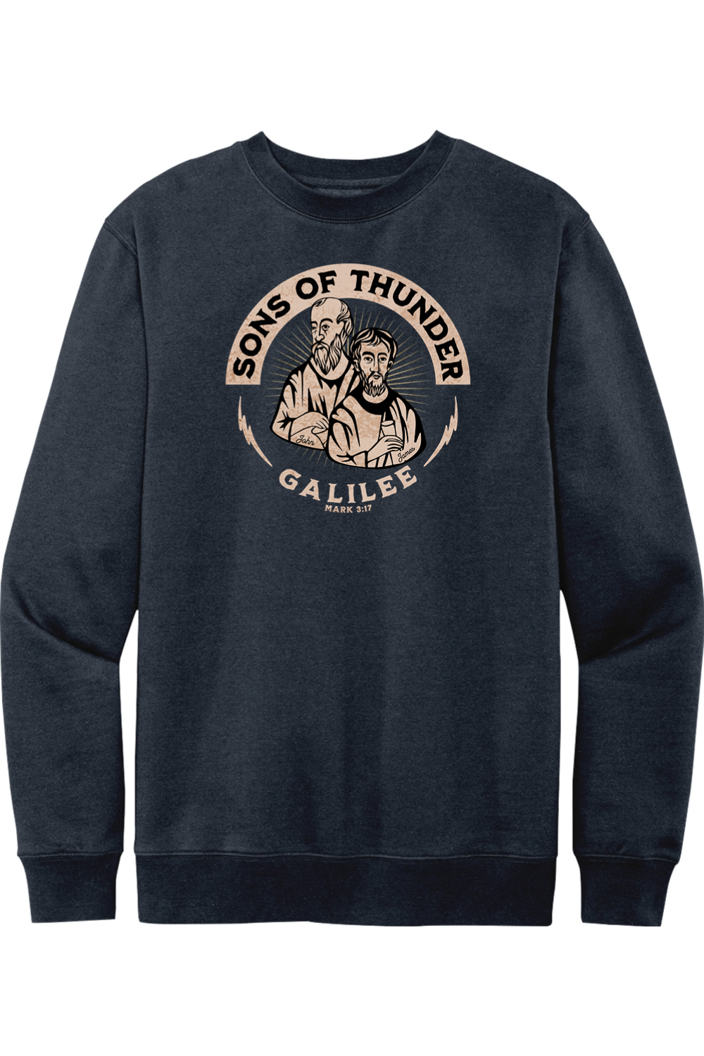 Sons of Thunder - James & John - Fleece Crew