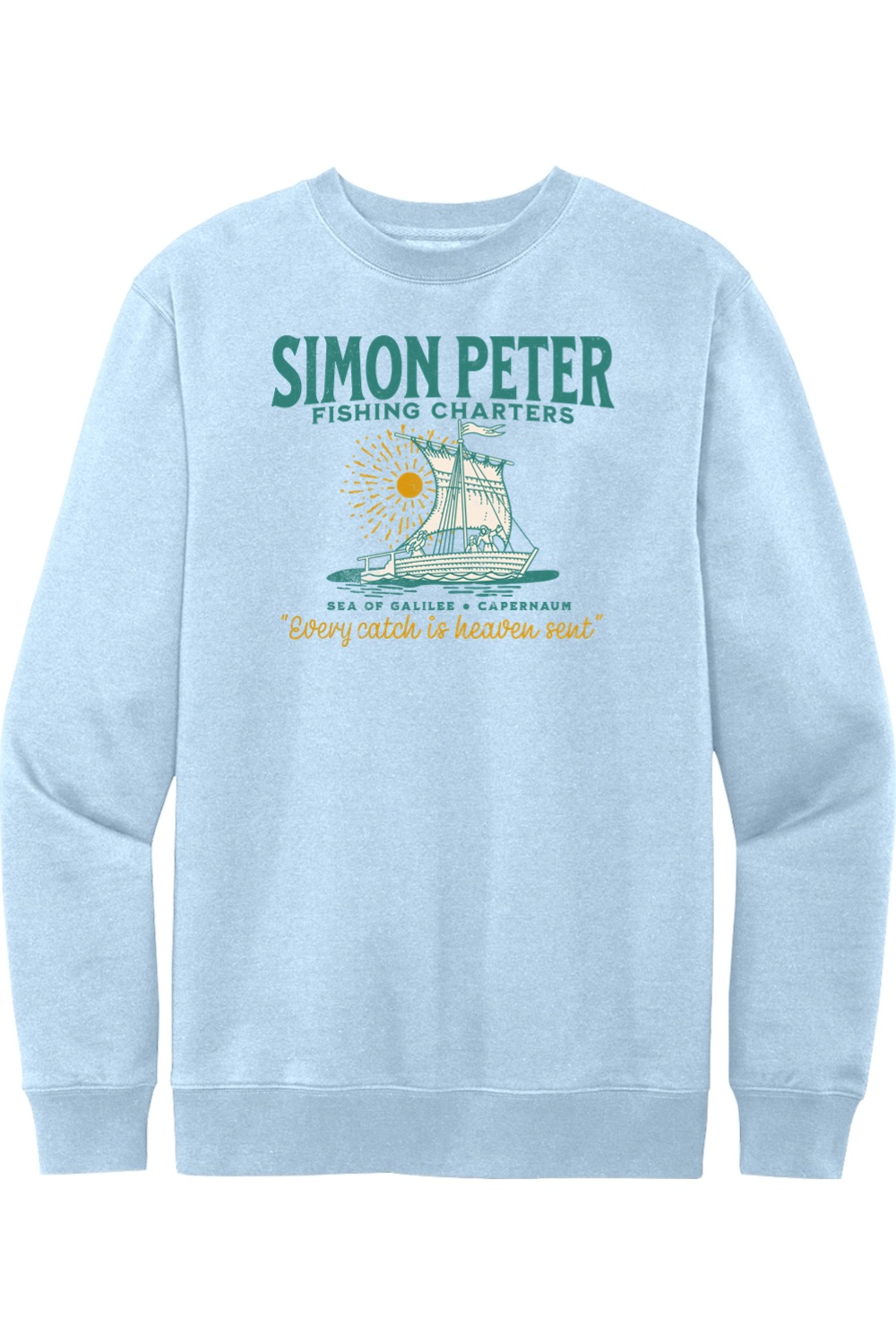 Simon Peter Fishing Charters - Crewneck Sweatshirt