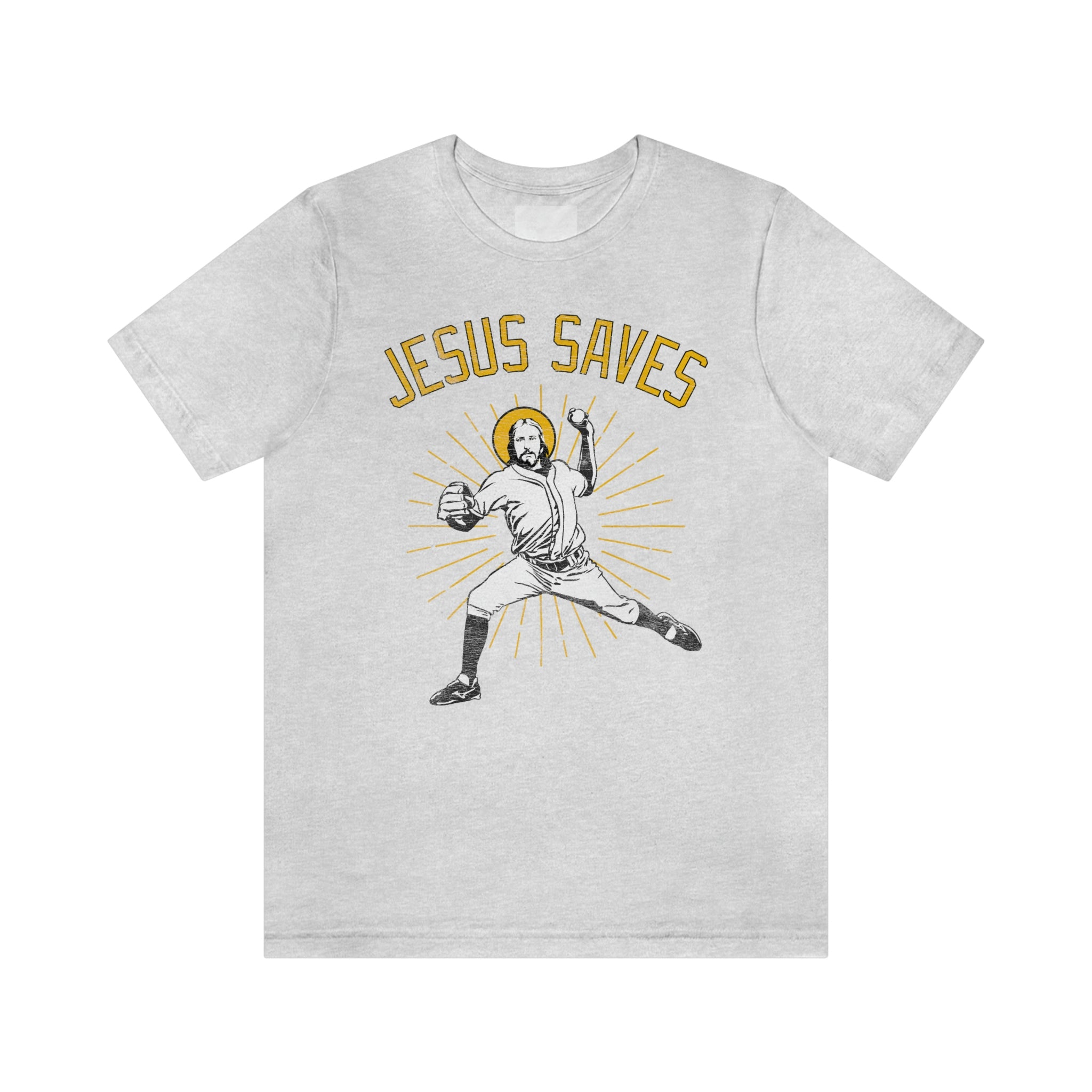 Jesus saves best sale t shirt baseball