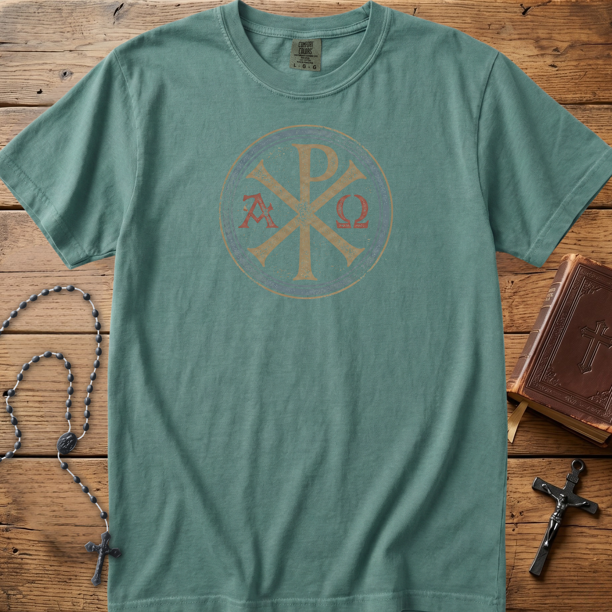Chi Rho | Comfort Colors Tee
