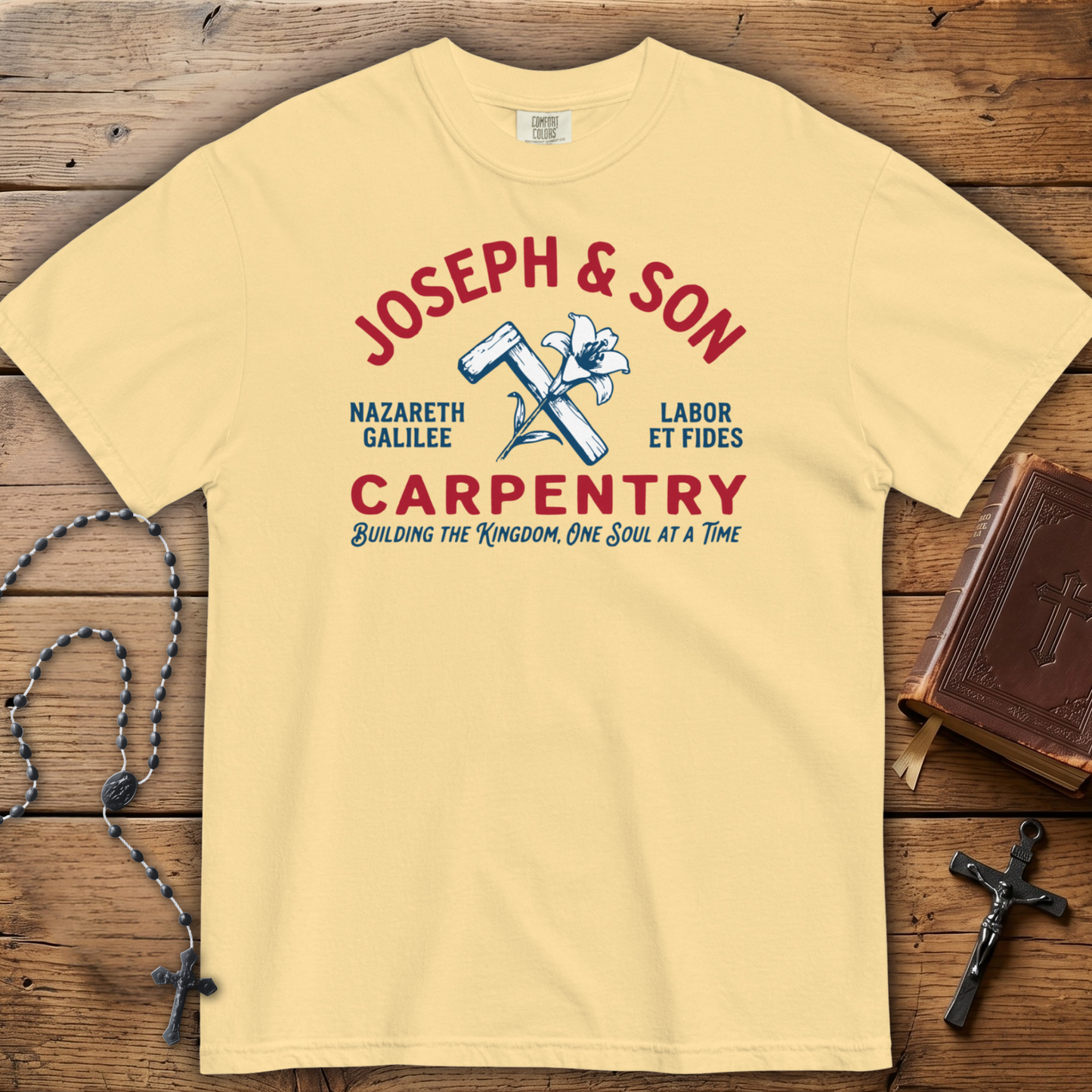 Joseph & Son Carpentry | Comfort Colors Tee