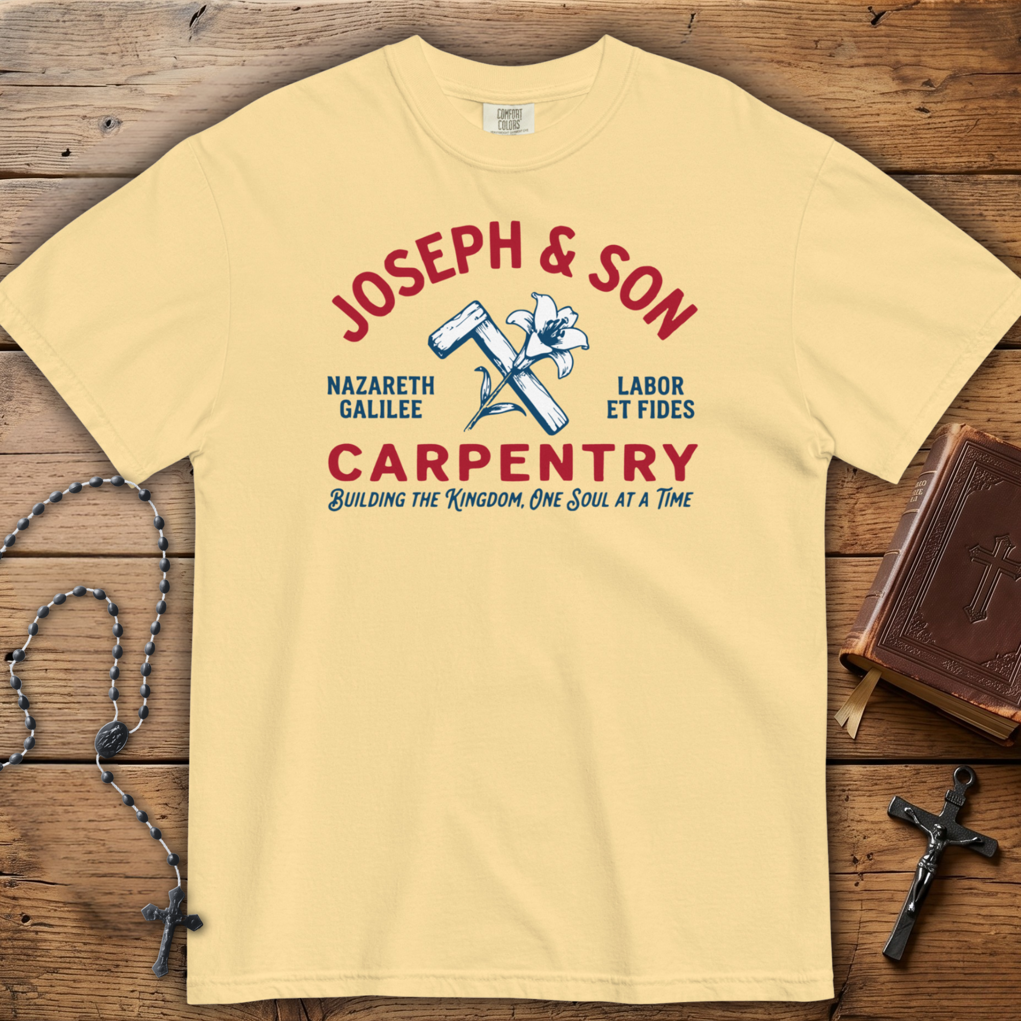 Joseph & Son Carpentry - Comfort Colors t-shirt
