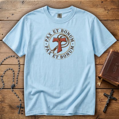 Pax et bonum - Peace and Goodness | Comfort Colors Tee