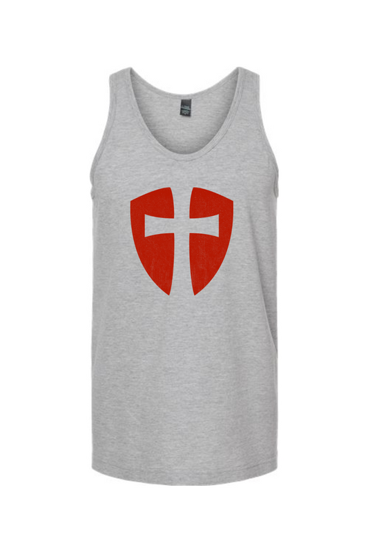 Knights Templar Cross Shield - Unisex Tank Top