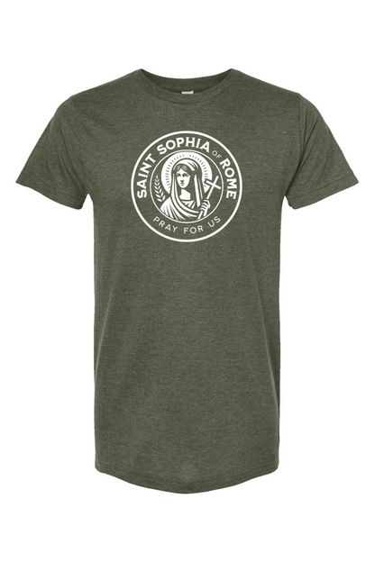 St. Sophia of Rome (Pray for Us) - T-Shirt
