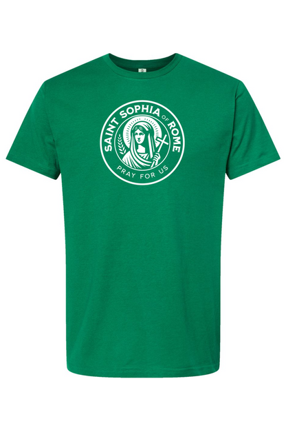 St. Sophia of Rome (Pray for Us) - T-Shirt