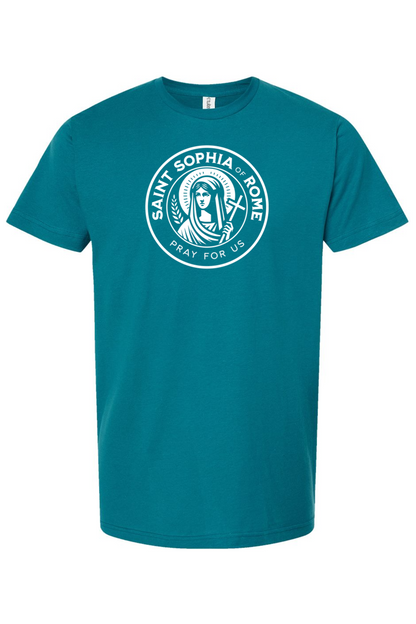 St. Sophia of Rome (Pray for Us) - T-Shirt