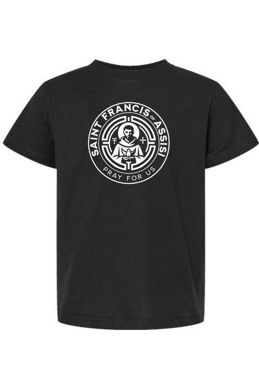 St. Francis of Assisi - Pray for Us - Kids Tee