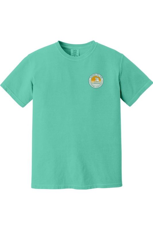 Simon Peter Fishing Charters Remix (Front/Back) - Comfort Colors Ringspun Short Sleeve Shirt