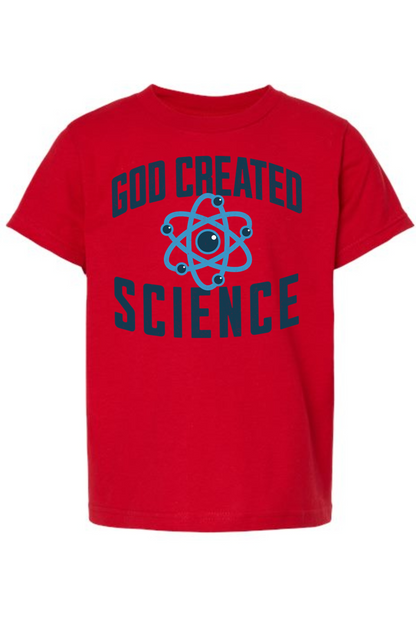 God Created Science - Kids Tee