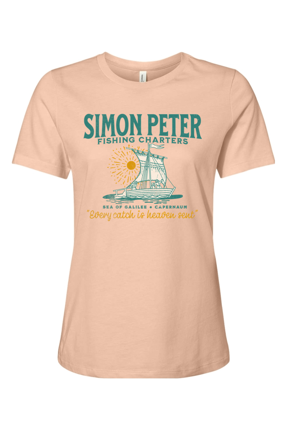 Simon Peter Fishing Charters - Ladies Tee – Disciple Shirts