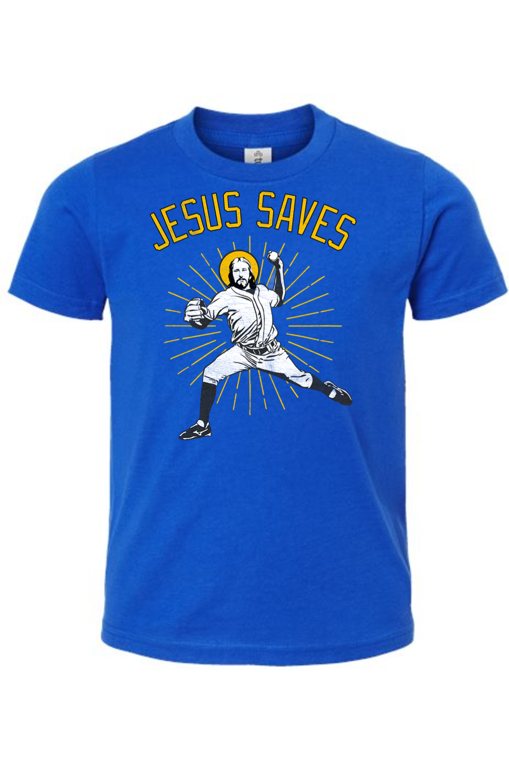Jesus Saves (Baseball) - Kids T-Shirt