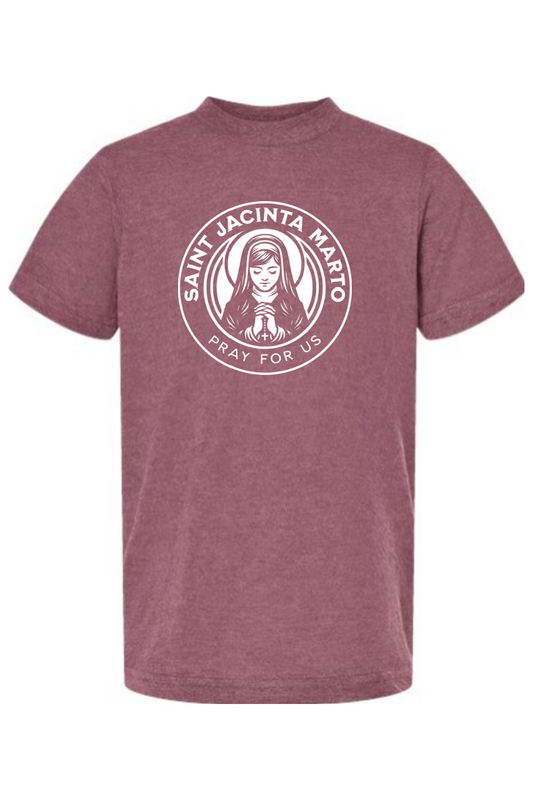 St. Jacinta Marto - Pray for Us - Kids Tee