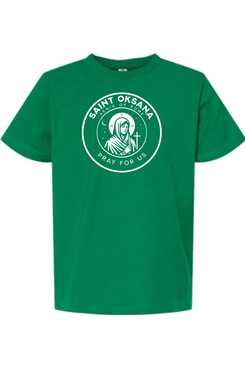 St. Oksana (Xenia of Rome) - Pray for Us - Kids Tee