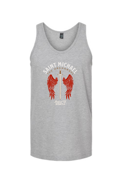 St. Michael Defend Us in Battle - Unisex Tank Top