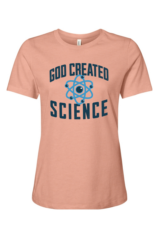 God Created Science - Ladies Tee