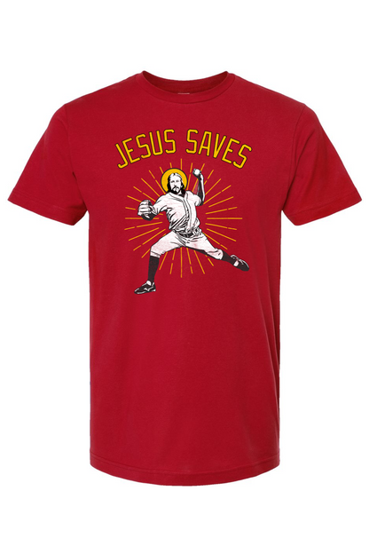 Jesus Saves (Baseball) - T-Shirt