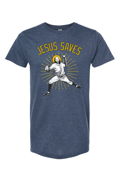 Jesus Saves (Baseball) - T-Shirt