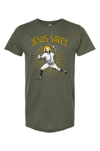Jesus Saves (Baseball) - T-Shirt
