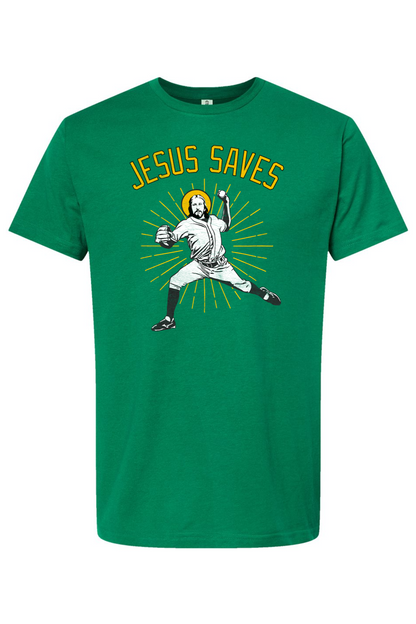 Jesus Saves (Baseball) - T-Shirt