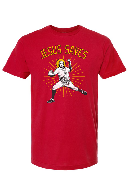 Jesus Saves (Baseball) - T-Shirt