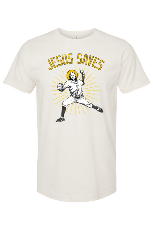 Jesus Saves (Baseball) - T-Shirt
