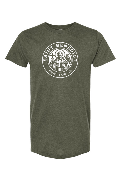 St. Benedict (Pray for Us) - T-Shirt