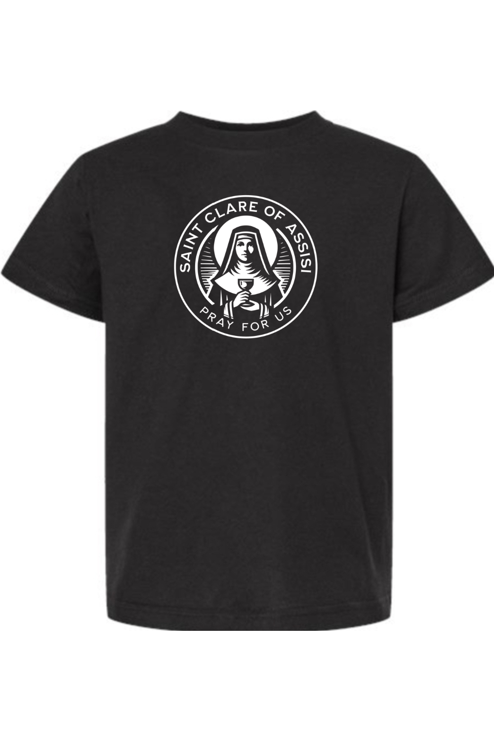 St. Clare of Assisi - Pray for Us - Kids Tee