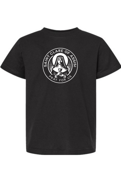 St. Clare of Assisi (Pray for Us) - Kids Tee