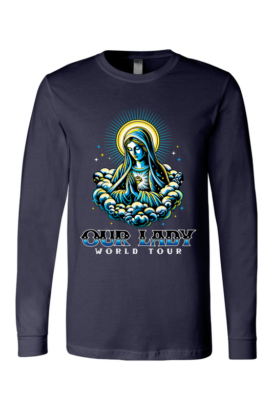 Our Lady World Tour - Long Sleeve Tee