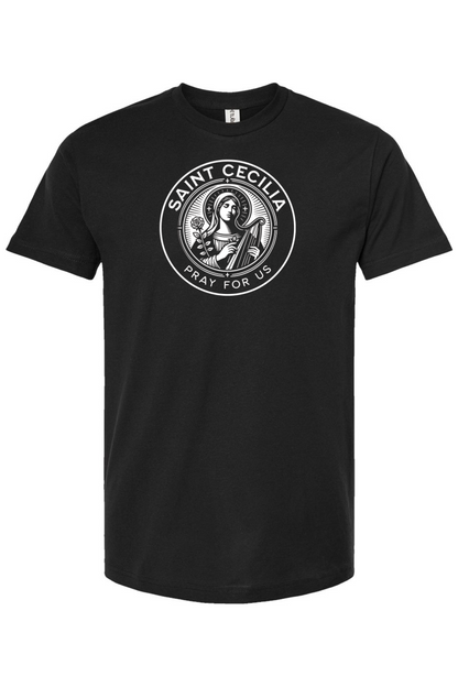 St. Cecilia (Pray for Us) - T-Shirt
