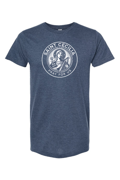 St. Cecilia (Pray for Us) - T-Shirt