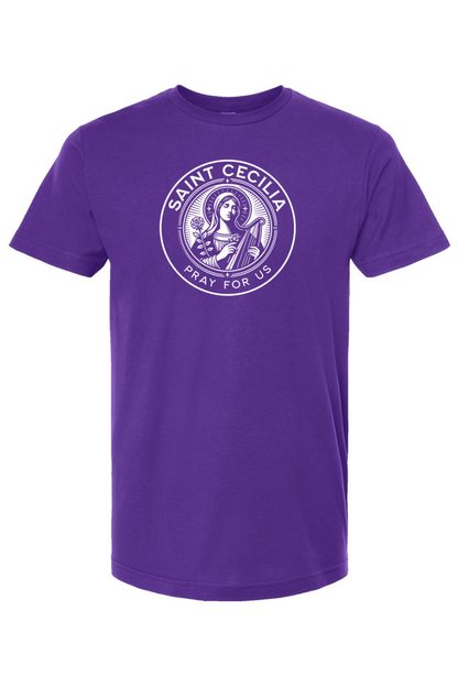 St. Cecilia (Pray for Us) - T-Shirt