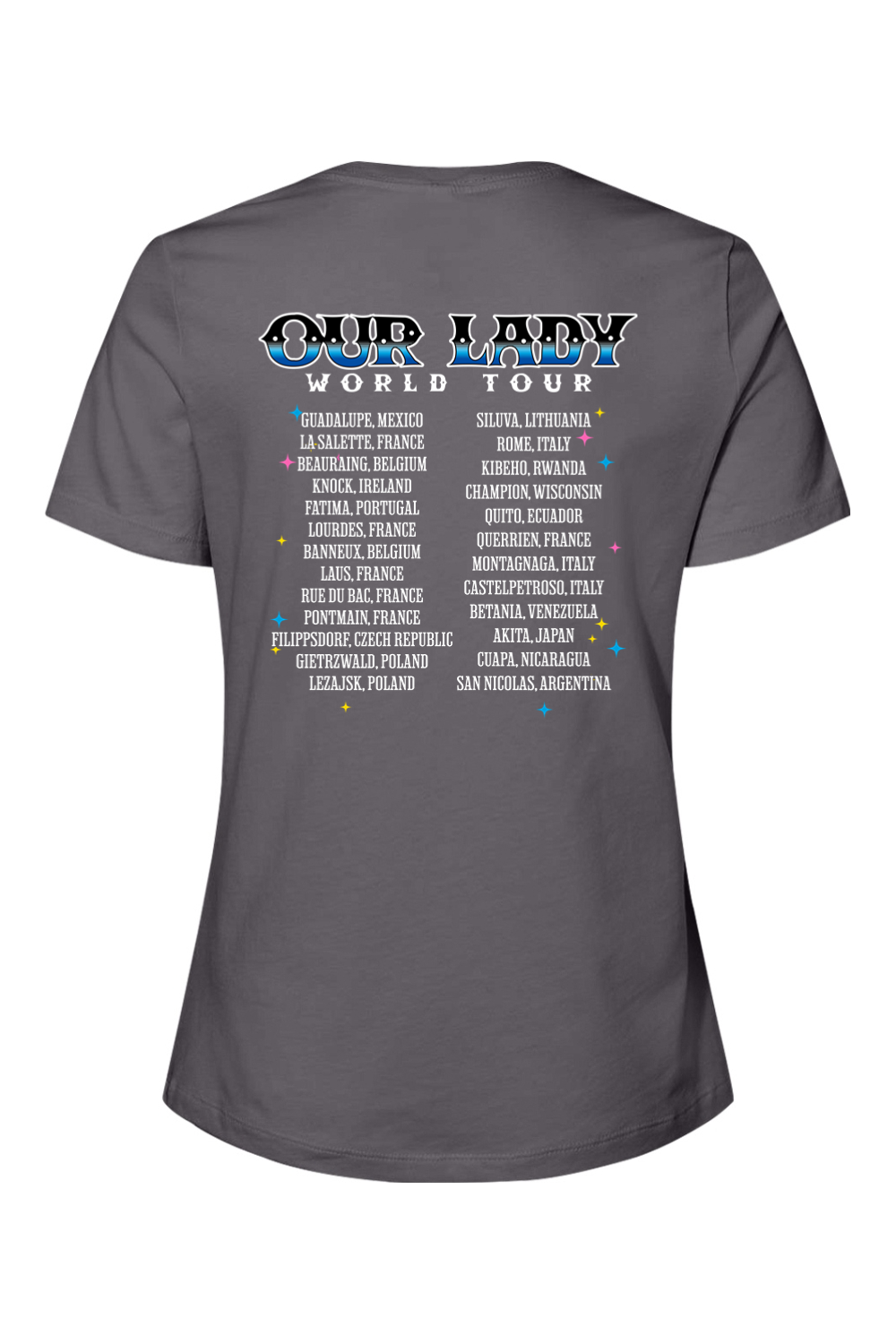 Our Lady - World Tour - Ladies Tee