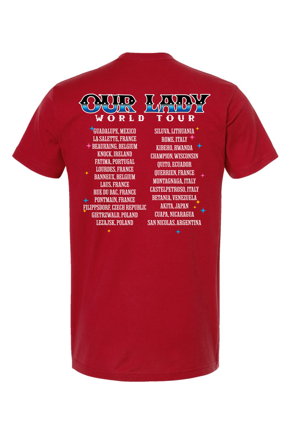 Our Lady World Tour - T-Shirt