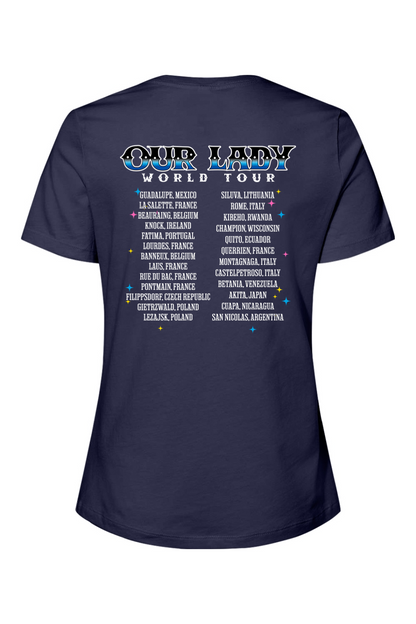 Our Lady - World Tour - Ladies Tee