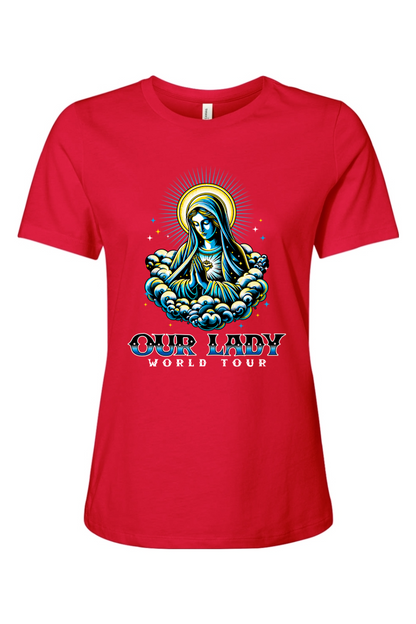 Our Lady - World Tour - Ladies Tee