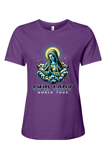 Our Lady - World Tour - Ladies Tee