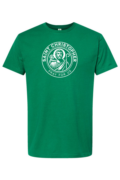 St. Christopher (Pray for Us) - T-Shirt