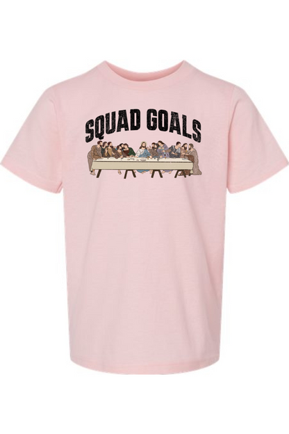 Squad Goals (Last Supper) - Kids Tee