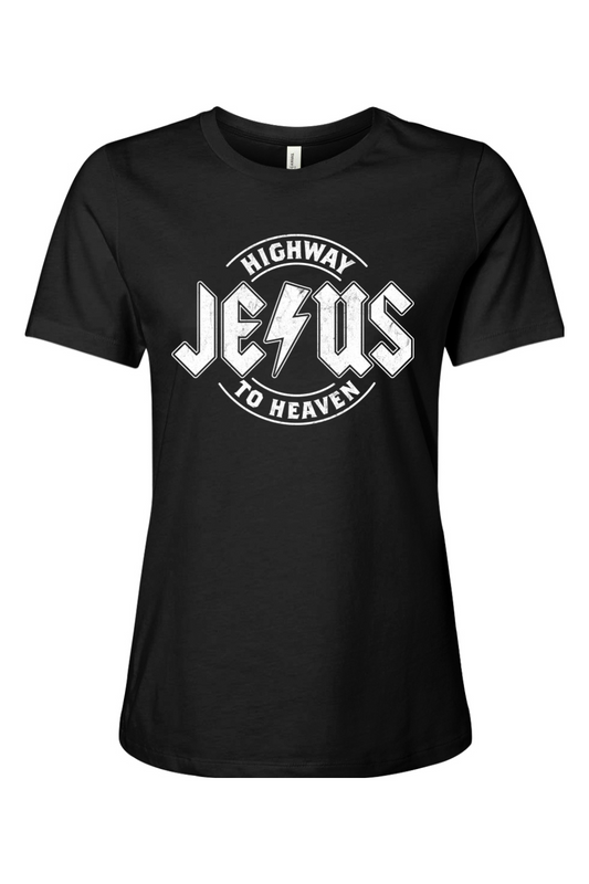 Jesus - Highway to Heaven - Ladies Tee